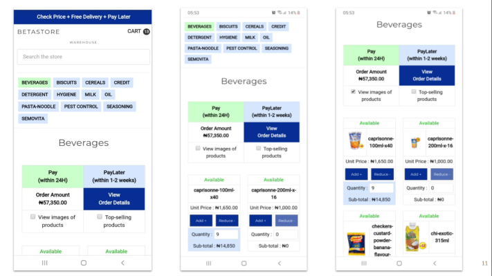 Betastore gets $2.5M to solve stock-outs, financing challenges for informal retailers in West and Central Africa